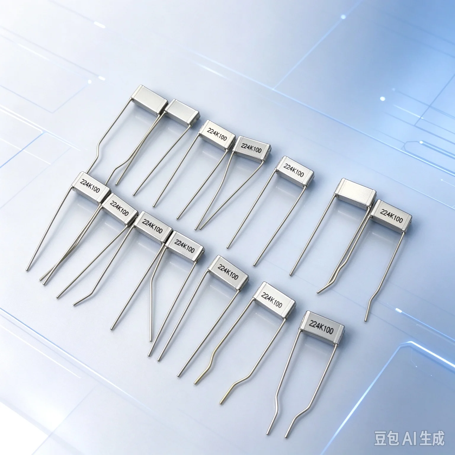 Fresh for EPCOS 0.22UF 100V Stack Coupling Crossover Non-polar Capacitor  200pcs