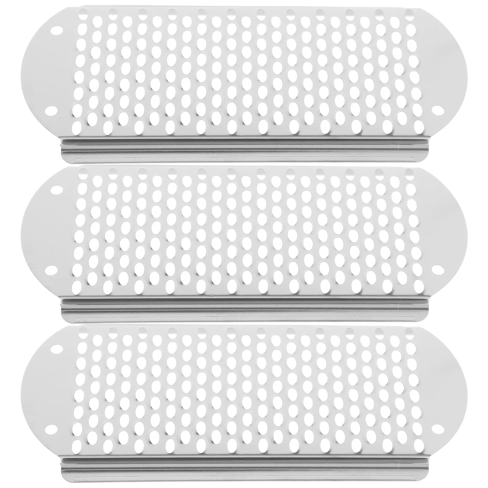 3 Pcs Pumice Stone Foot Rasp Cheese Grater Files for Hard Skin Manual Scrubber Dead Stainless Steel Scraper Feet Pedicure