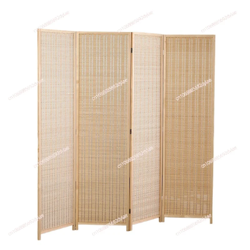 

Bamboo Court Standing Screen, Modern Minimalist Tea House, Hotel Private Rooms, Private Rooms, Movable Folding and Sliding