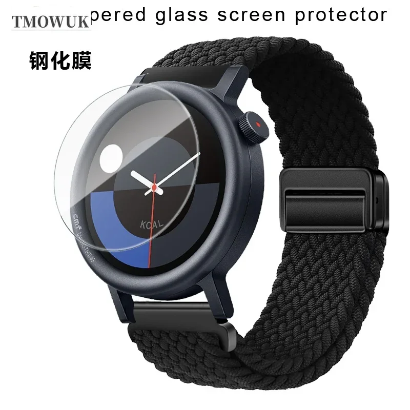 For OPPO Watch X2 For CMF Watch Pro 2 Tempered Glass Screen Protector HD Ultra - Thin 9H Hardness Anti - Scratch