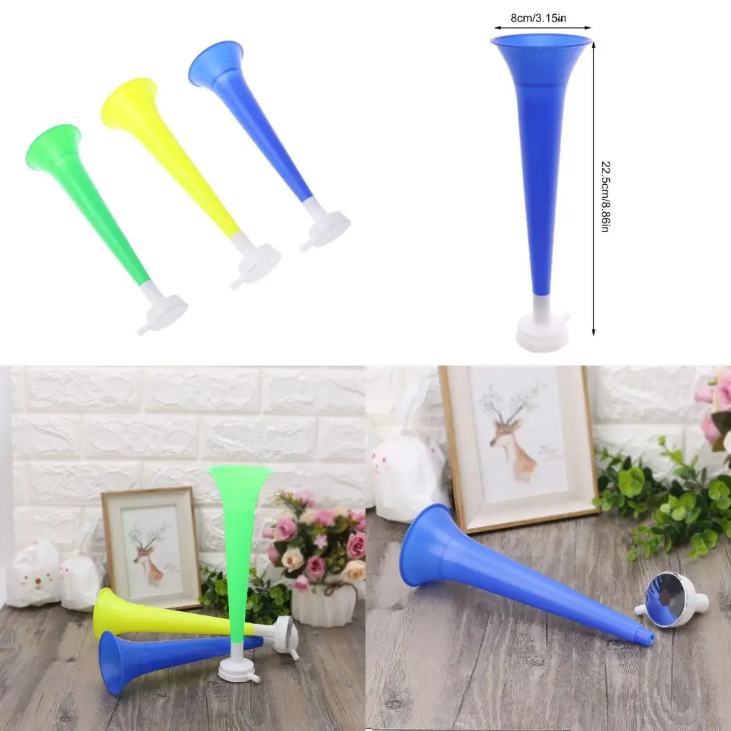 Q39E Kids Trumpet Learning Educational Toy Children Football Stadium Cheer Fan Horn