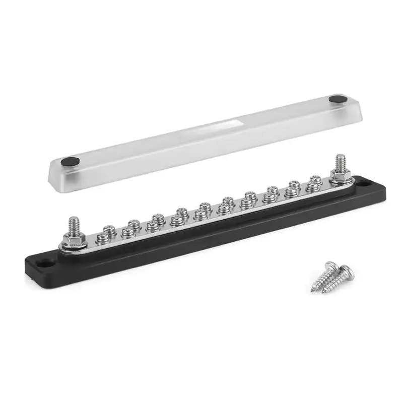 A20F-DC Bus Bar 36V 150A With 20 Way Terminal Distribution Block For Car RV Marine Solar Truck