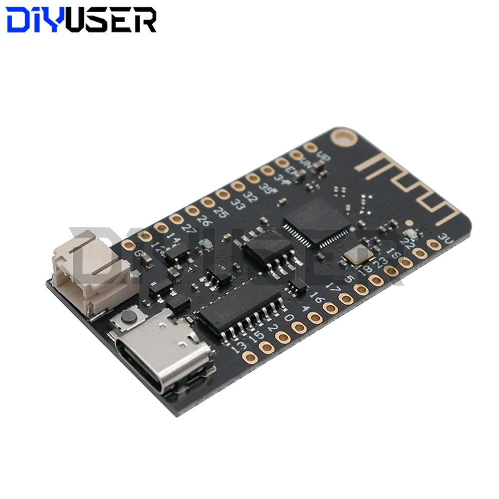 لوحة تطوير ESP32 WiFi + Bluetooth، فلاش 4 ميجابايت CH340C Type-C USB متوافقة مع Arduino IDE وMicroPython لمشاريع IoT