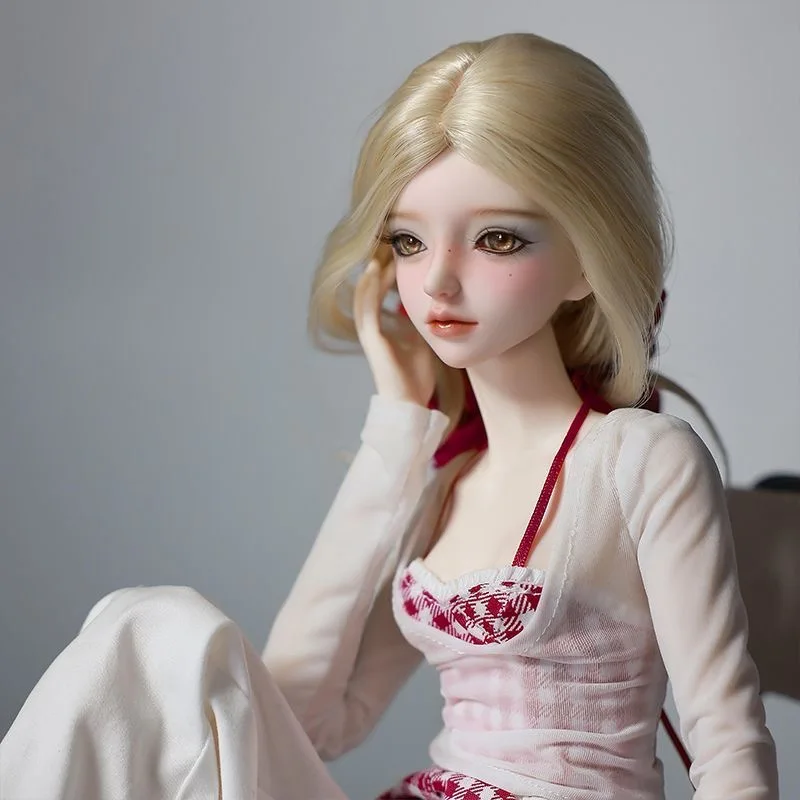 

Кукла BJD Girl с высокой шарнировкой/корпус из ТПЭ для справедливой кожи + металлическая внутренняя структура/комплект модели для сборки своими руками
