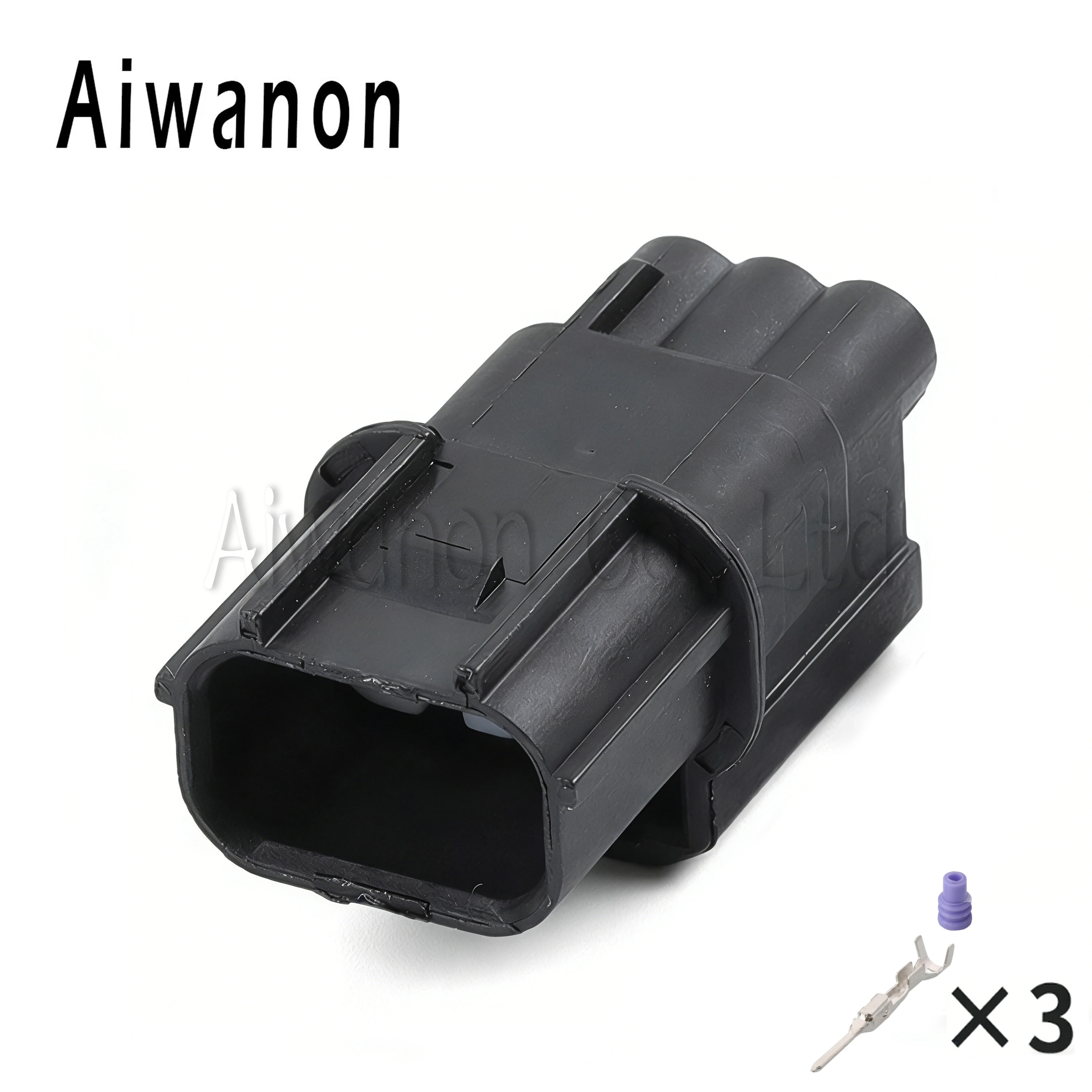 1 Set 3 Pin Car Ignition Coil Small Lamp Waterproof Electronic Connector Wire Harness Plug For 6188-4775 6189-7037