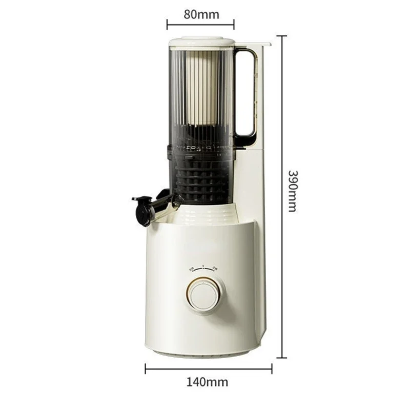 

Slow Juicer Easy to Clean with Reverse Function of 95% High Juice Yield Small Juicer Extractor for Vegetables and Fruits