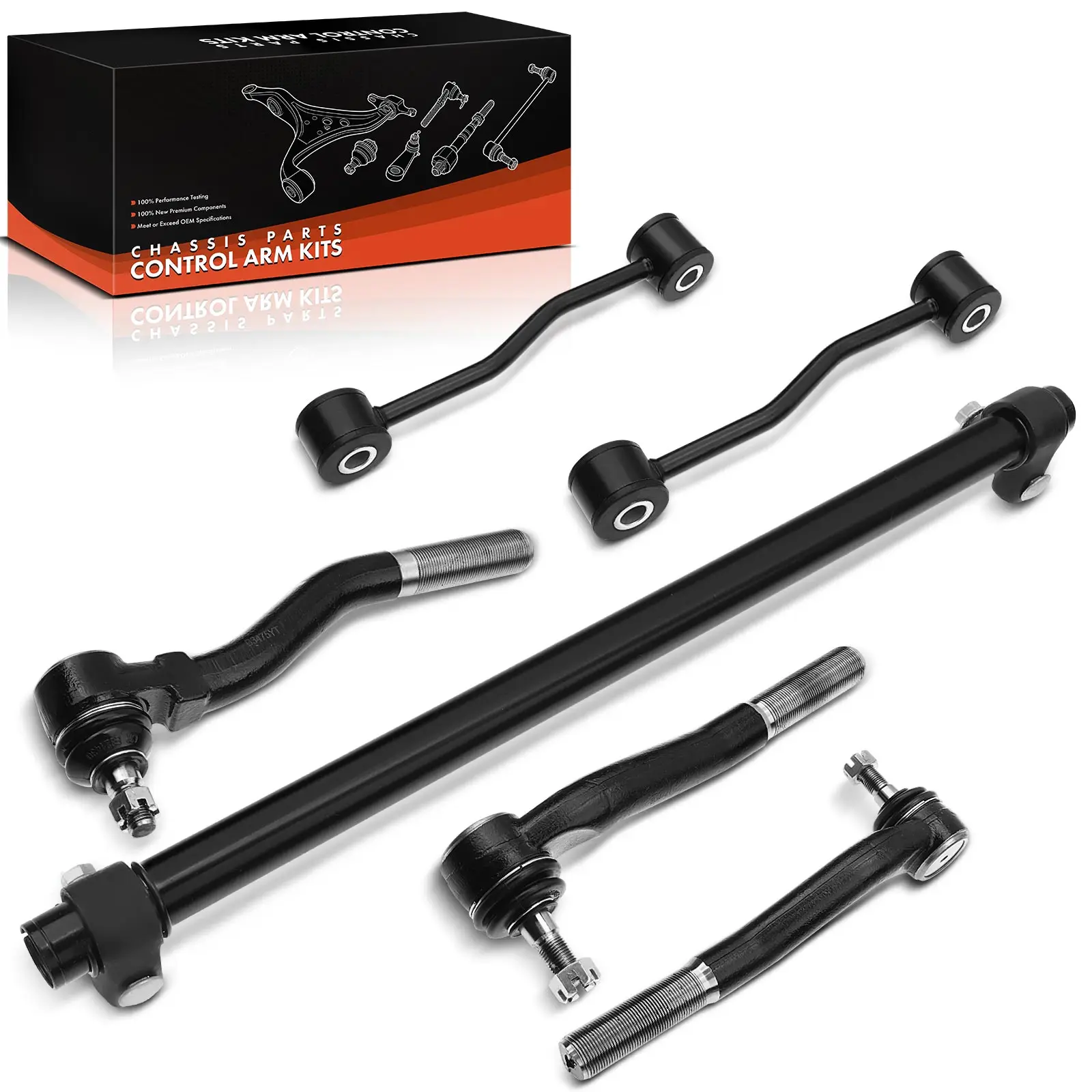 Frankberg 6-delige draagarmset vooras rechts voor Jeep Grand Cherokee II/III WG WJ WH WK 98-05 52088869AA