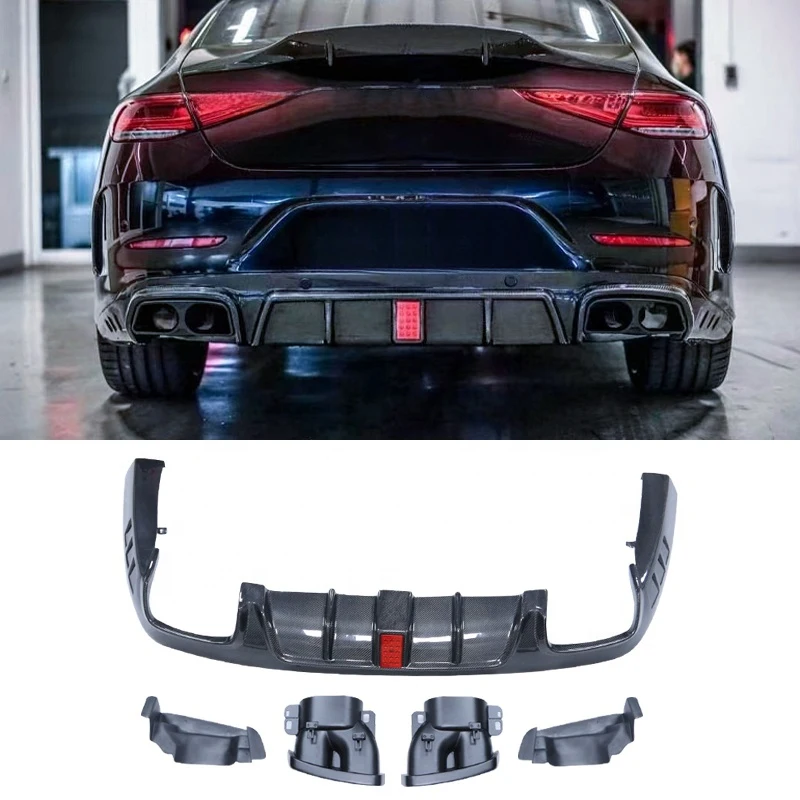 

Hot-selling Modified Body Kit Front Rear Bumper B Style Diffuser Exhaust Tips