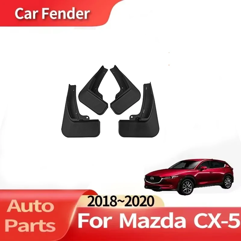 

Auto Accessories For Mazda CX-5 KF 2018~2020 Lining Car Fender Anti-sand Splash Mud Guard Skin Punch-free Installation Car Tools