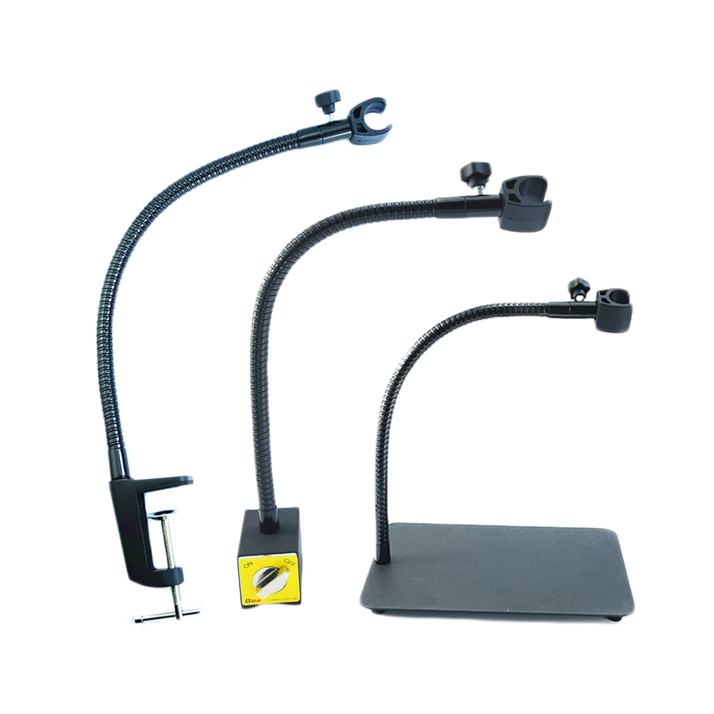 OK21-soporte de montaje de cámara ajustable para Cámara Industrial CCD, soporte de Metal, Flexarm