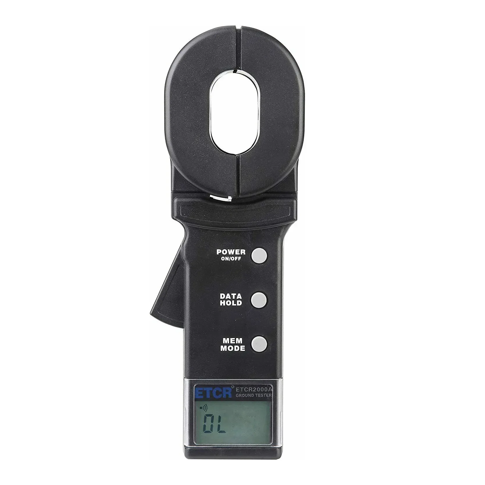 Clamp On Ground Earth Resistance Tester Meter with Range 0.01 to 200ohm