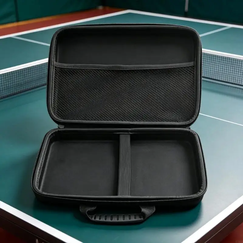 

Multifunctional Table Tennis Paddle Storage Bag Cloth Texture Suitable for Paddles and Ergonomic Carrying System 69HD