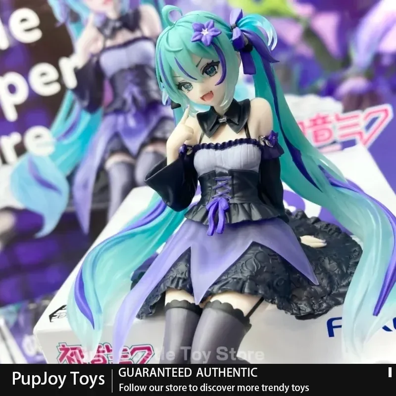 在庫あり-純正フリュー-初音ミク-花の妖精-プラティコドン-コレクタブルモデル-デスクトップギフト-デコレーション-おもちゃ-かわいいフィギュア-アニメ