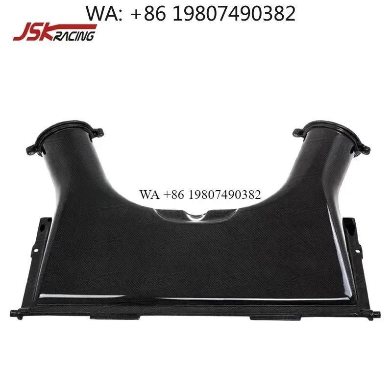 Wmwmnu Dry Carbon Fiber Air Box Engine Cover for F488 GTB Spider Replacement Parts High Quality Lightweight