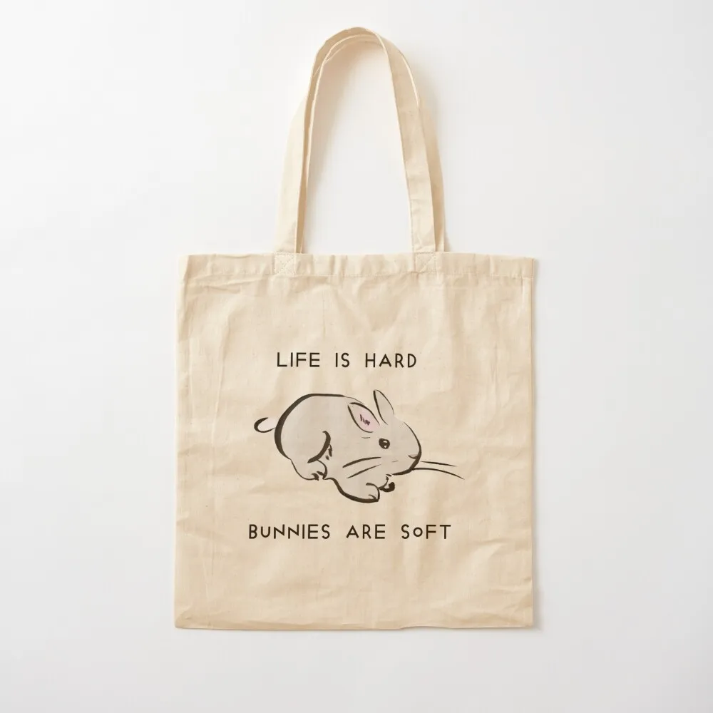 

Bunnies make life better Tote Bag Fabric bag canvas bags woman Canvas