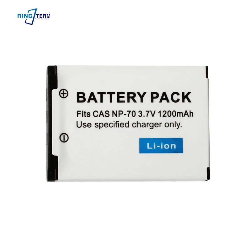 NP-70 NP70 CNP-70 High Capacity Replacement Li-ion Battery for Casio Exilim Zoom EX-Z150 Z155 Z250 Cameras