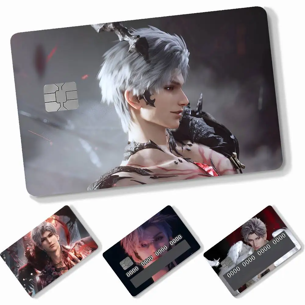 Love And Deepspace Sylus Game Credit Card Skin Matte Stickers For Bank Card ID Card Debit Card Decal Decoration Girls Gifts