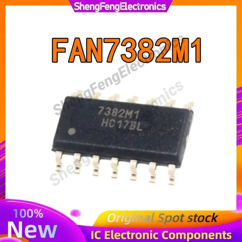 

5PCS FAN73933 FAN7391 FAN73933MX FAN7391MX 7382M1 FAN7382 FAN7382M1 FAN7382M1X sop-14 IC Chip 100% New Original in stock
