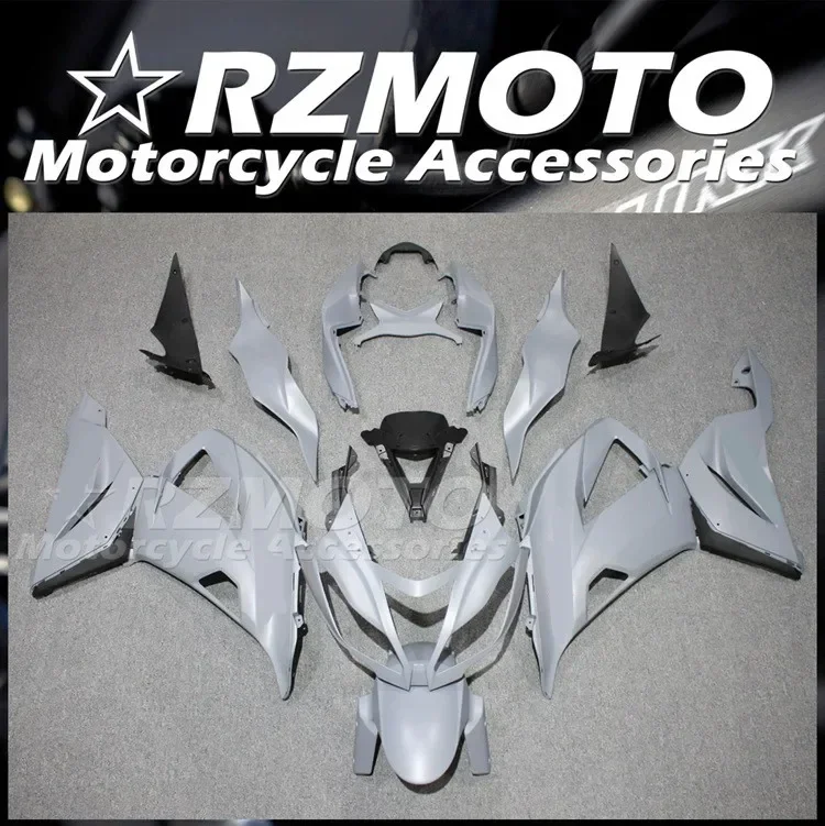 New ABS Fairings Kit Fit For KAWASAKI ZX-6R 13 14 15 16 17 ZX6R 636 2013 2014 2015 2016 2017 2018 Bodywork Set Gray Matte