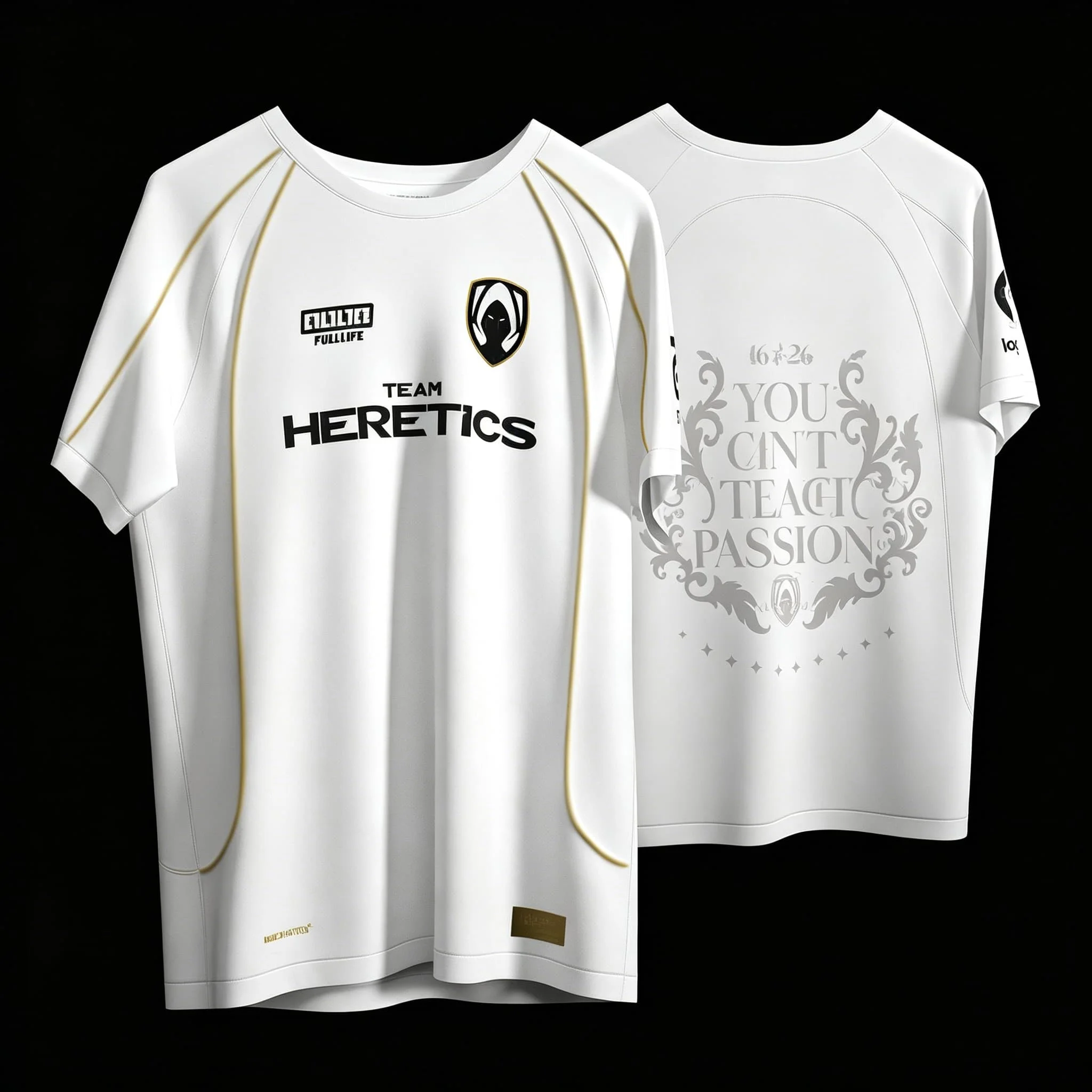 Team Heretics Esports Jersey Club Fan Herren T-Shirt Damen T-Shirt Jungen Top Kinder Eltern-Kind-Set Schnelltrocknend Kurzarm Kinder T-Shirt – Detail 5