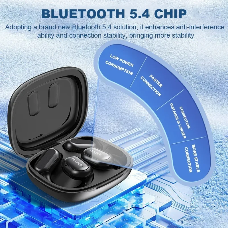 XP2 Wireless Bluetooth Earphones Non-In-Ear Gaming Sports Headset Bone Conduction Noise Reduction Motorcycle Equipment Accessori