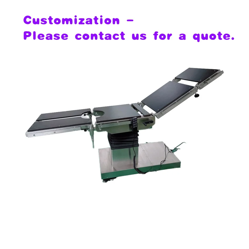 custom.Premium 304 Stainless Steel Operating Table Multi-Specialty with Smooth Motorized Adjustments