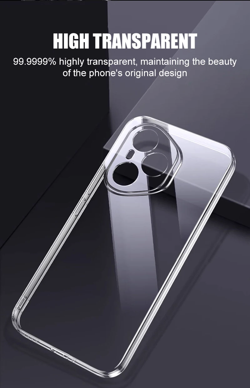 Custodia morbida in silicone ultra sottile per Huawei Honor 400 200 90 70 50 Lite Pro Cover trasparente trasparente Honor400lite Shell antiurto