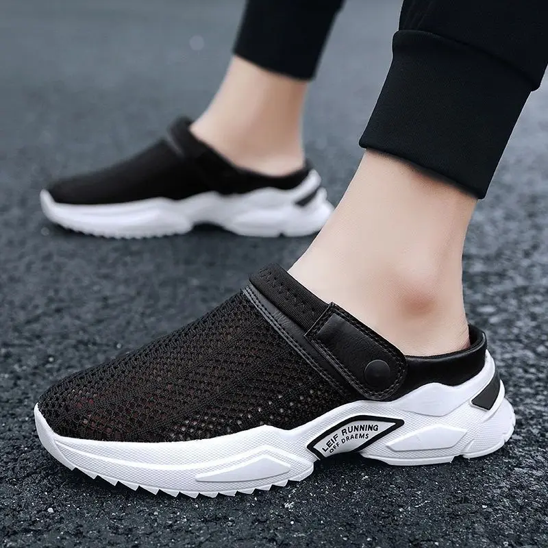 Summer Men\'s Half Slippers Casual sneakers Student Sandals Men Shoes Fashionable Men\'s Sports Shoes Beach Shoes tenis marculino