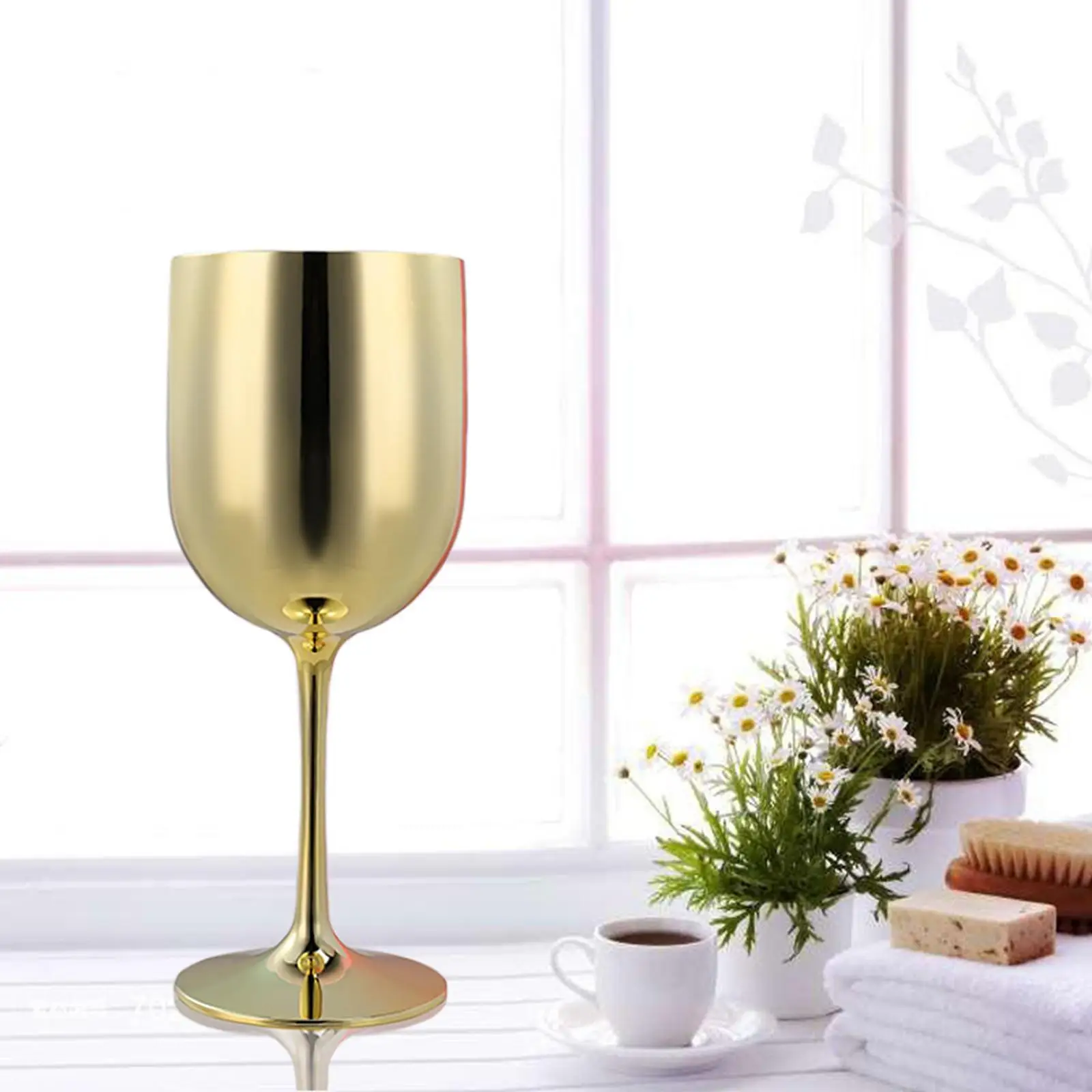 Kitchen Drinks Cup Glass Juice Drinking Cup Round Reusable 450ml Glass Cups for Holiday Pool Daily Formal Indoor Outdoor
