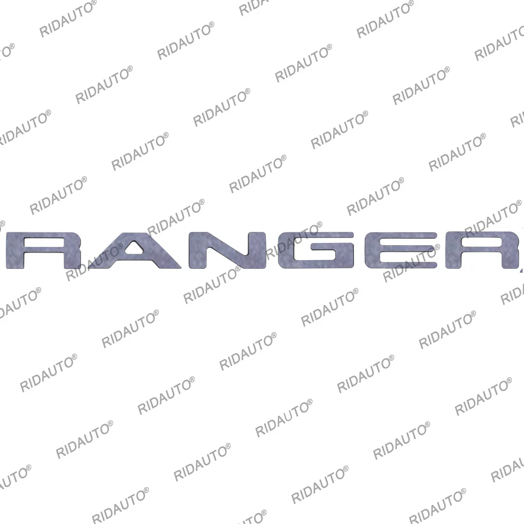 High Quality ABS 3D Emblem Fit For Ford Ranger T9 2022 2023 Wildtrak Sport XLT XL+ XL Back Door Logo Letters