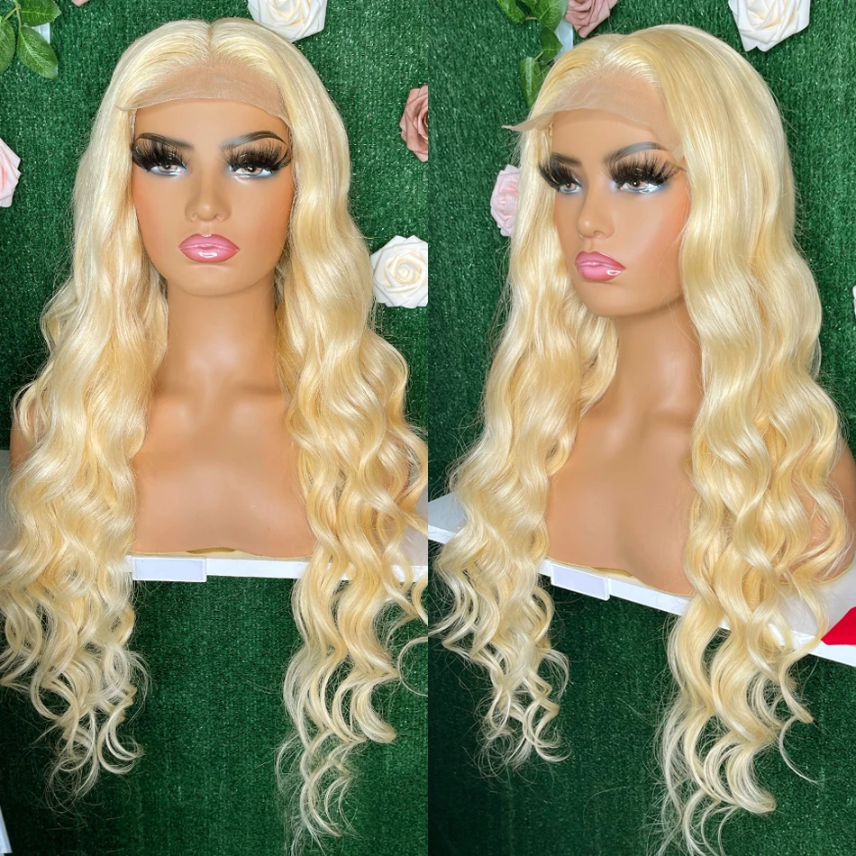 613 spitze Frontal Perücke Brasilianische Transparent Honig Blonde Spitze Front Perücken Für Frauen Körper Welle Spitze Front Farbige Menschliches Haar perücken