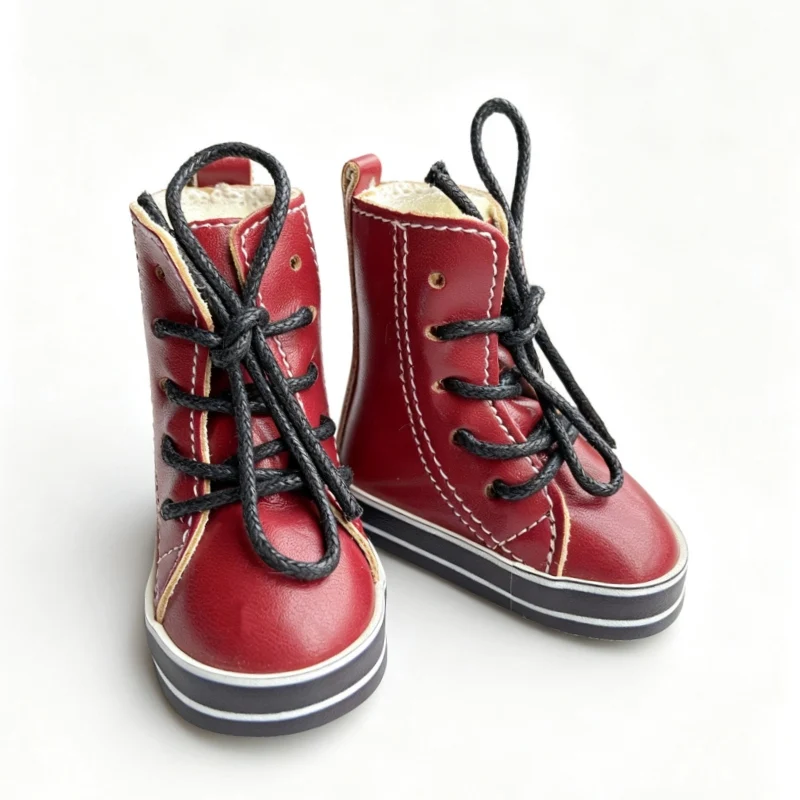 Original 6cm Ein Viertel Stiefel Für Minifee Paola Reina Puppen Schuhe für Corolle Puppe 1/4 Turnschuhe Puppen Zubehör Für kinder Mädchen – Detail 4