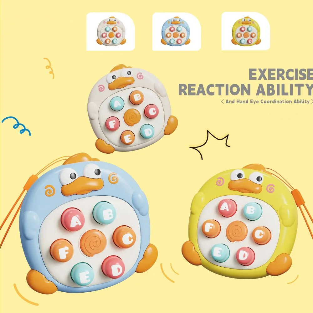 Jouet Puzzle Portable anti-Stress, Mini jeu de frappe coloré, jeu interactif Durable, jouet de développement