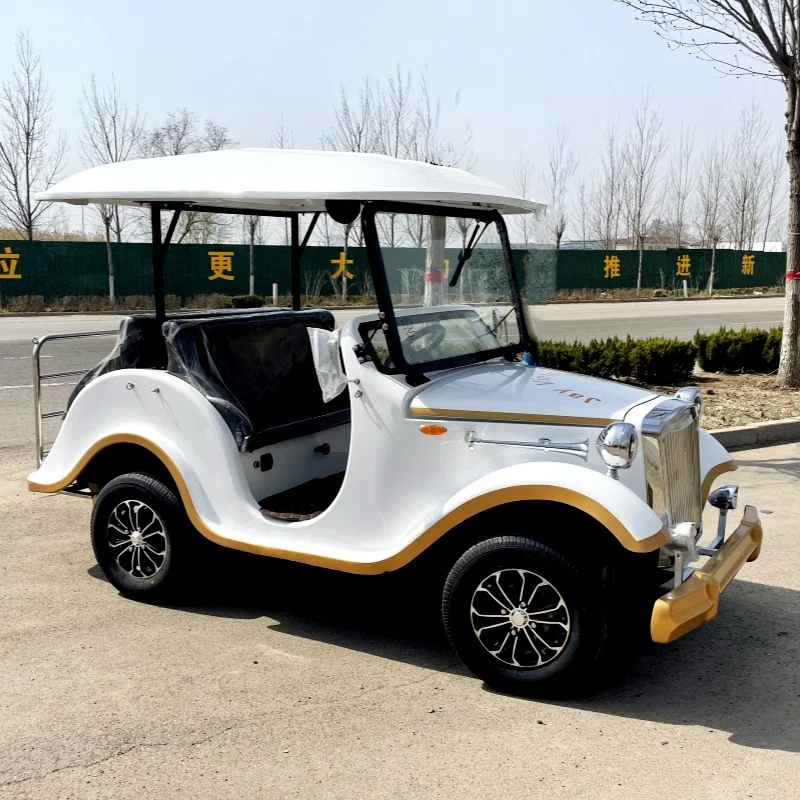 2024 Brand New 2-14 Seater Electric Sightseeing Bus 4000W Motor Street Legal Vintage Antique Classic car