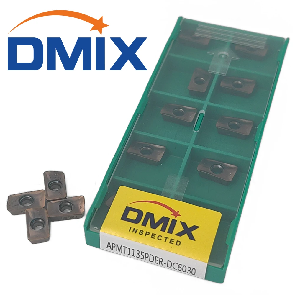 Imagem -03 - Dmix Bat300r Eap300r Inserções de Carboneto Fixação Fresagem Corte Ombros Ângulos Retos Fresas de Precisão para Lâminas Apmt1135