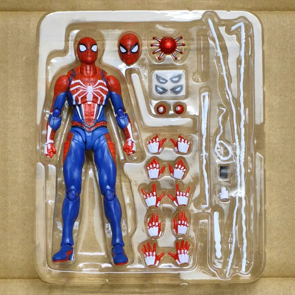 New High Quality Version Marvel Mobile Doll Hero No Return Expedition Undercover Extraordinary Spider Man Handheld Model Boy Toy