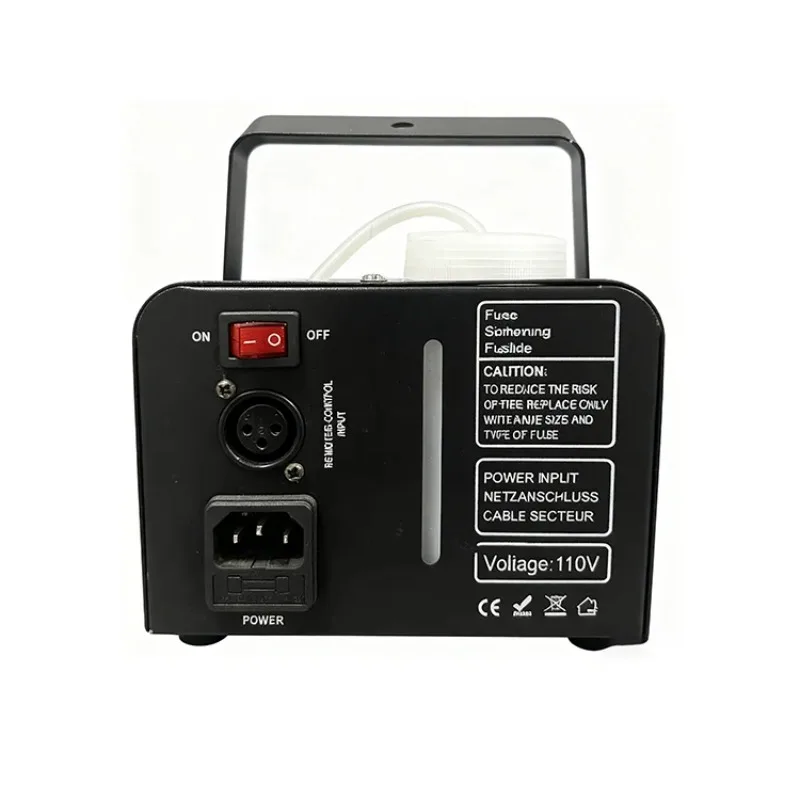 500W Smoke Fog Machine Equipped With 6 LED Light Beads Max 5m Spraying Distance Party Atmosphere Fog Machine Excluding Smoke Oil