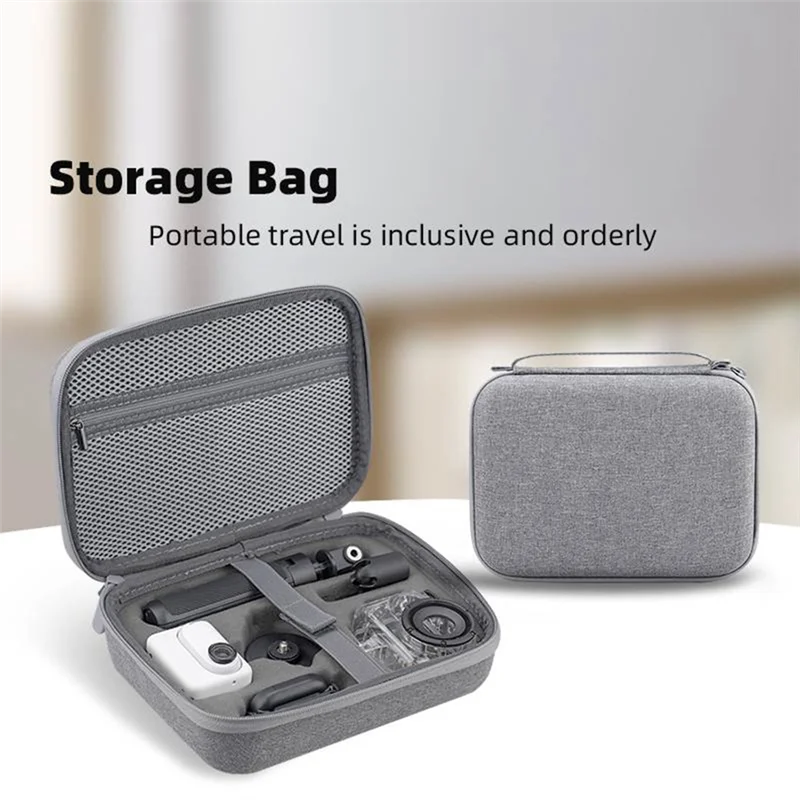 B68C For Insta360 GO 3 Bag Action Camera Bag Carrying Case Portable Camera Hard Shell Storage Bag Accessories