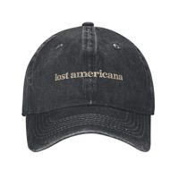 Vintage MGK Lost Americana Rapper Baseball Cap Men Women Distressed Washed Sun Cap 2025 New Album Outdoor Running Golf Gift Hats