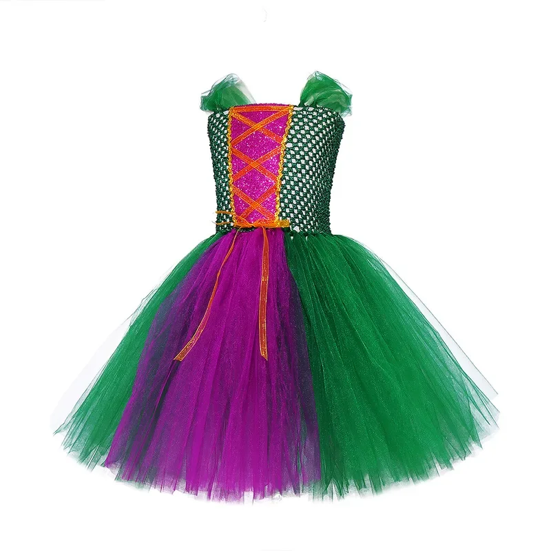 Hocus Pocus 2 Strega Sanderson Sorelle Mary Sara Winifred @ 0Z * Costume cosplay per bambini di Halloween