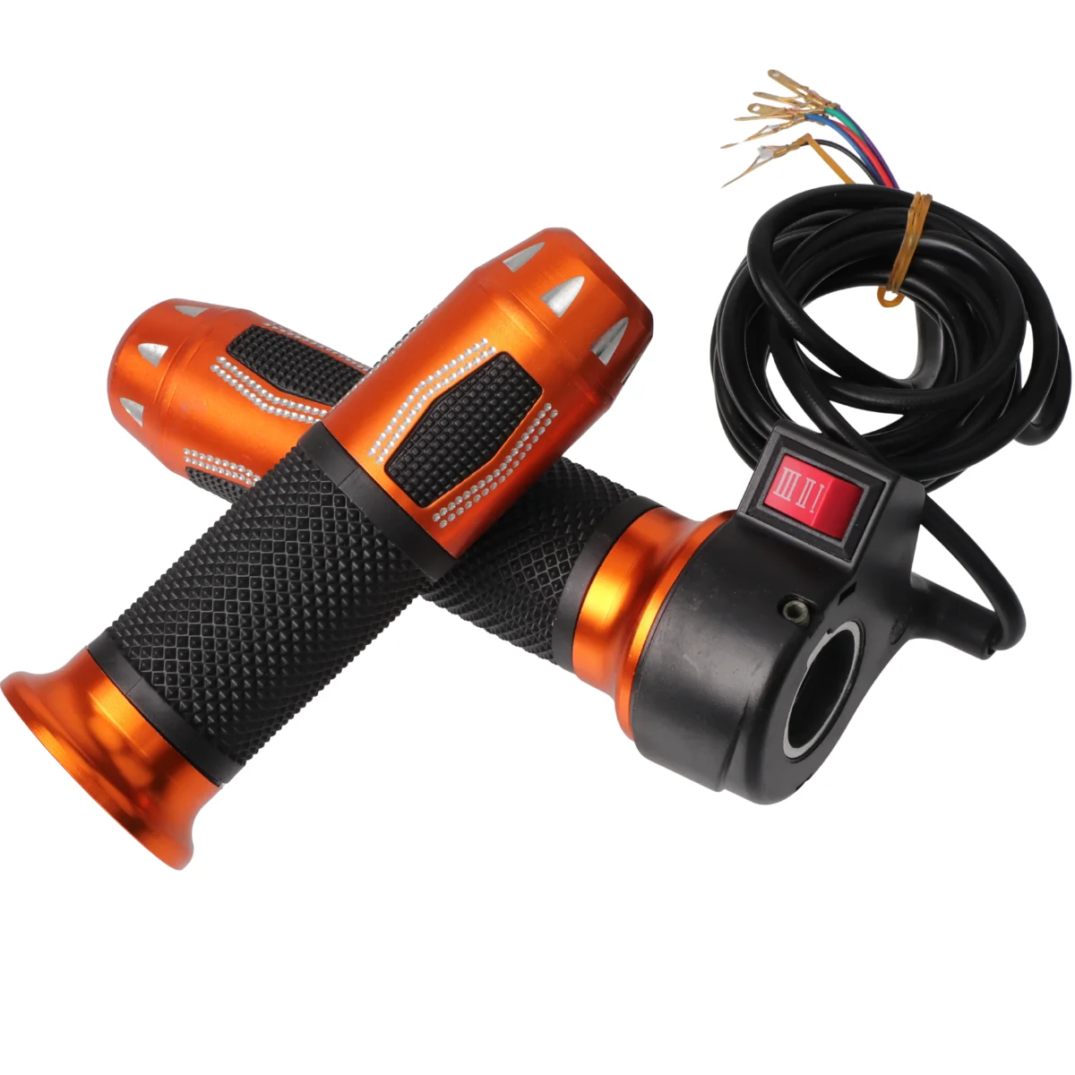 Aluminum Alloy Three-speed Gear Turn Grips Throttle Accelerator for Electric Scooter Three-wheeled Citycoco Modification Parts