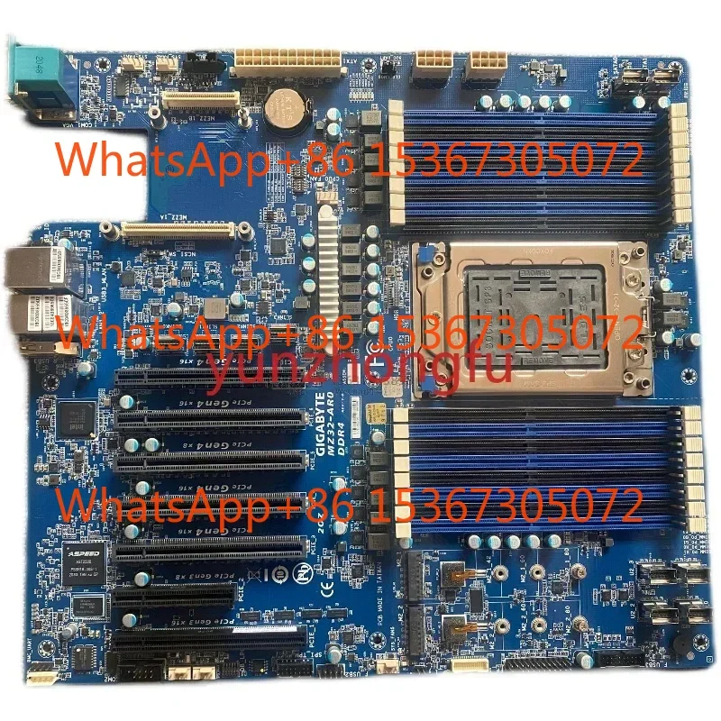 

Gigabyte Mz32-ar0 Mz32-001 Серия Midnight Dragon 7742 7h12 Amd одноканальная серверная материнская плата