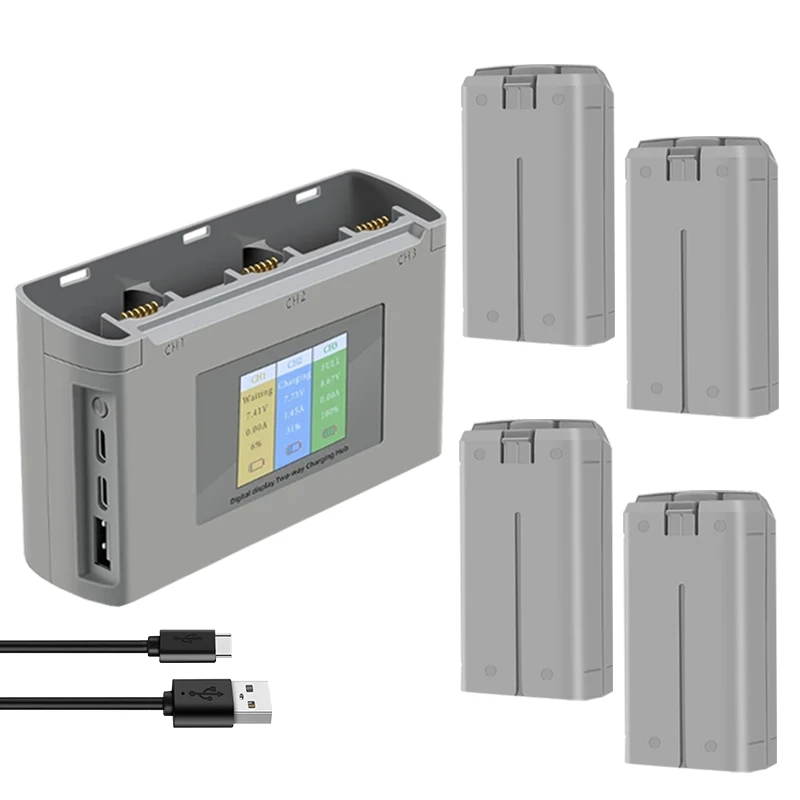 Oplaadbare batterijen of oplader voor MINI 2SE 4K SE dronebatterij 2400mAh intelligente vluchtbatterij accessoires voor DJI MINI 2