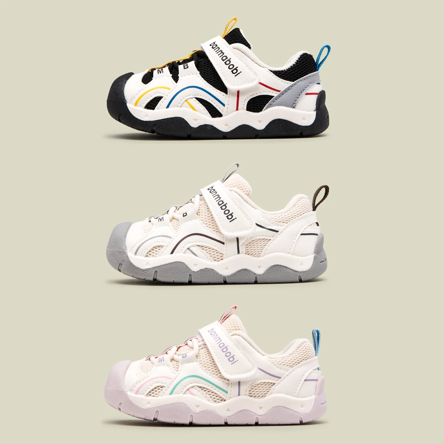 

2025 весенне-осенняя новая стильная обувь для маленьких мальчиков и девочек с модным дизайном для детей 0-3 лет, кроссовки унисекс BM808