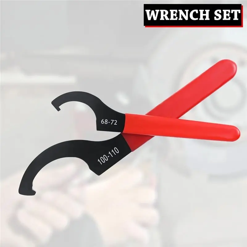 [HOT!】 Universal C-Type Hook Wrench(1 Set/9 Pcs), Car Repair Tool,For Adjusting Suspension Systems