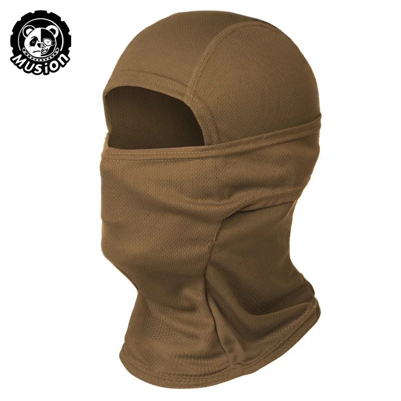 Musion Motorrad Sturmhaube Sonnenschutz Vollgesichtsmaske Atmungsaktives Mesh Airsoft Maske Sturmhaube Fahrrad Radfahren Kopfbedeckung Unde