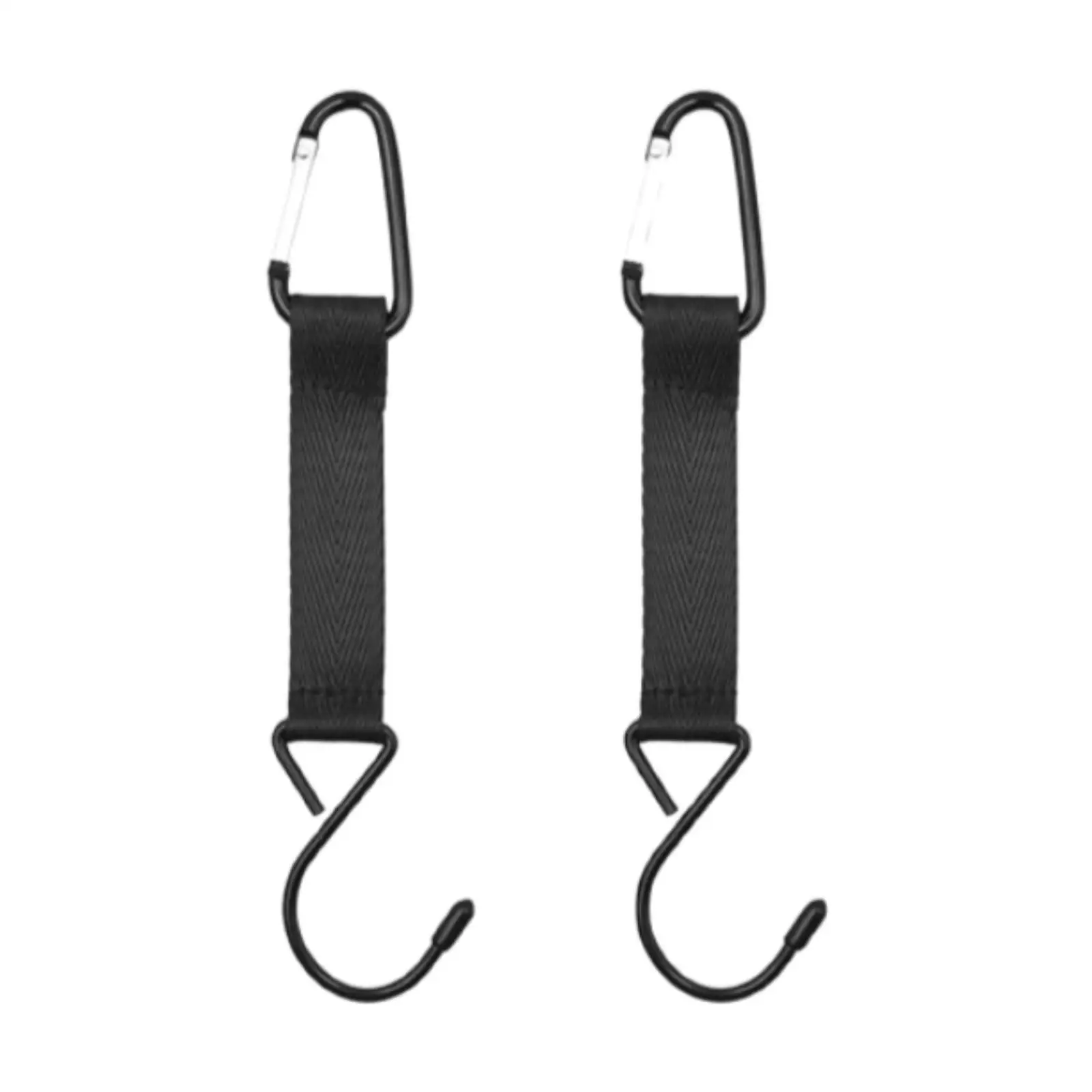 2 Pieces Fence Hooks for Hanging Hanger Hanging Accessories Coat Hooks Camping Tent Hooks for Softball Fishing Water Cup Bag