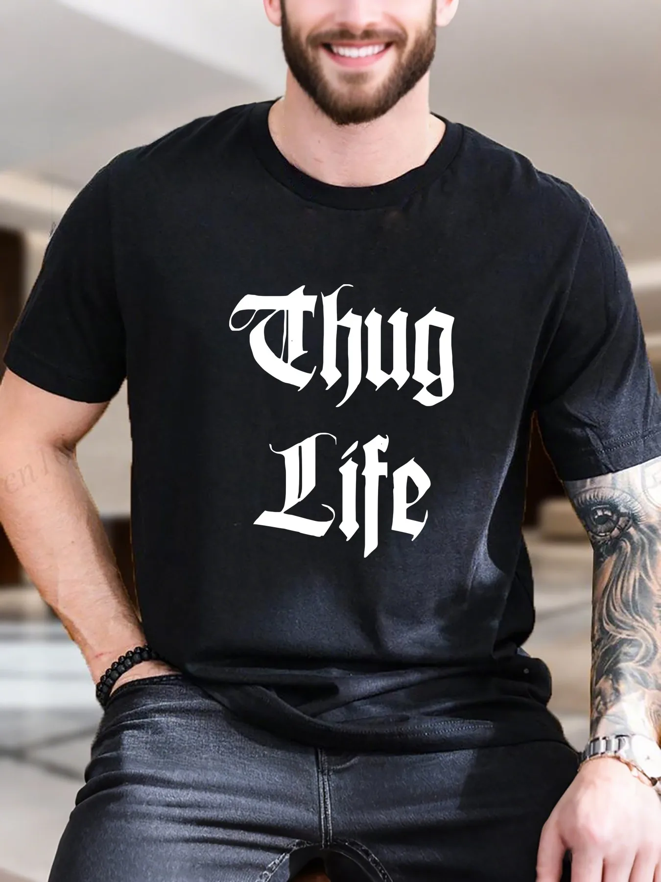 

New Arrival Fashion Men's Surfing Print Cotton T-Shirt Beach Style Comfortable Breathable Tee Casual Sporty Trending Top with Cool Features