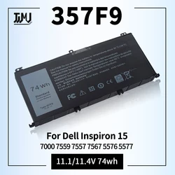 74WH 357F9 Laptop Battery for Dell Inspiron 15 7000 7559 7557 7567 5576 5577 INS15PD Series P65F 71JF4 0GFJ6 P57F 071JF4 0357F9