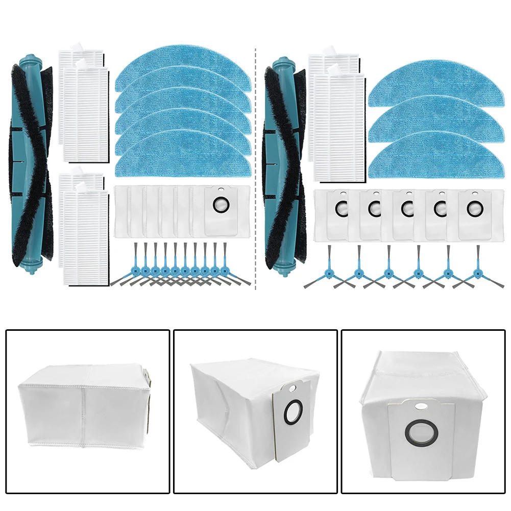Untuk Conga 8290 untuk Abadi untuk Ultra Power Home untuk Penyedot Debu Sikat Sisi Utama Filter Kantong Debu Kit Kain Pel
